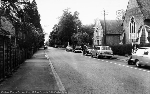 Photo of Fleet, Branksomewood Road c.1965