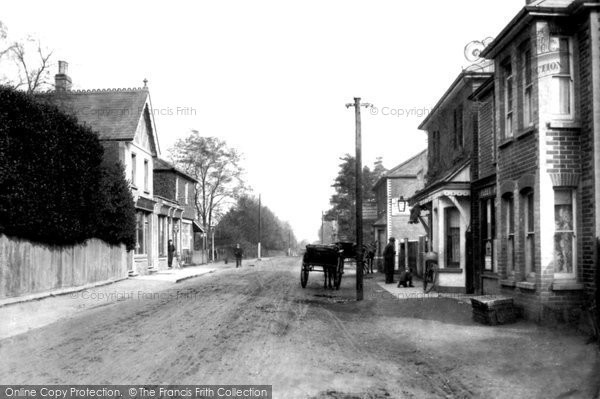Photo of Fleet, Fleet Road Near Post Office 1903