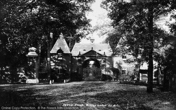Photo of Fleet, Minley Lodge 1903