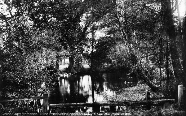 Photo of Fleet, Minley Road  Mill Pond 1903