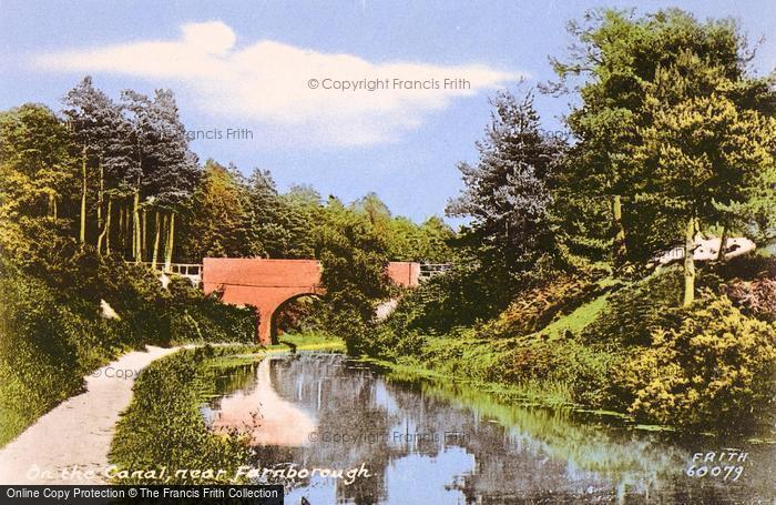 Photo of Fleet, Norris Bridge, The Basingstoke Canal 1908