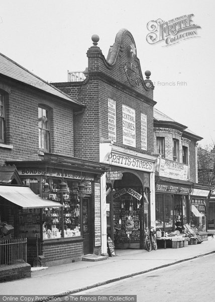 Photo of Fleet, Pratt's Stores, Market Place 1920