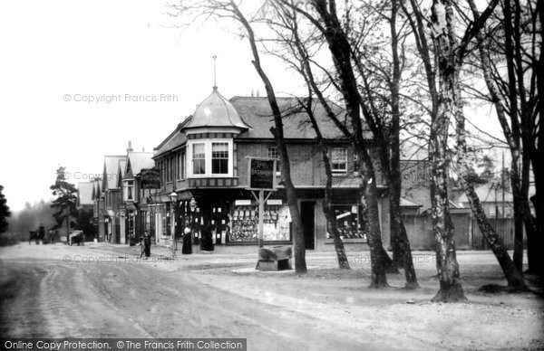 Photo of Fleet, Reading Road South From Oatsheaf Crossroads 1907