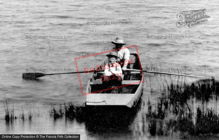 Photo of Fleet, Rowing On Fleet Pond 1903