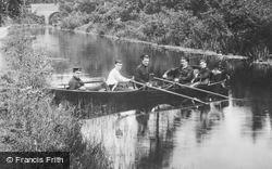 Rowing On The Basingstoke Canal 1908, Fleet