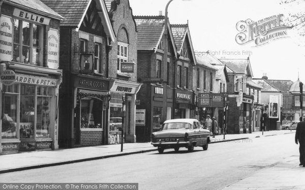 Photo of Fleet, Shops In Fleet Road c.1965