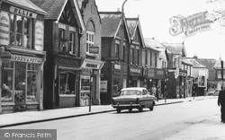 Shops In Fleet Road c.1965, Fleet