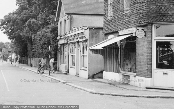 Photo of Fleet, Shops In The Main Road c.1955