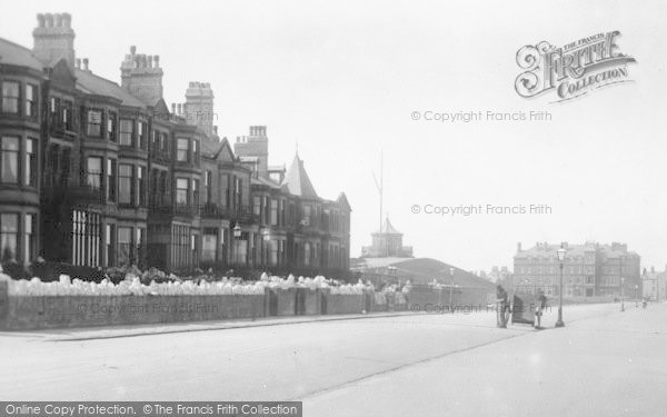 Photo of Fleetwood, A Workman On The Promenade 1898