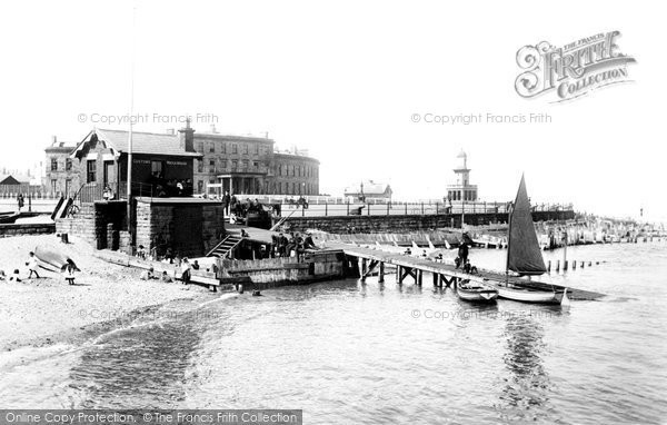 Photo of Fleetwood, Lower Promenade 1898