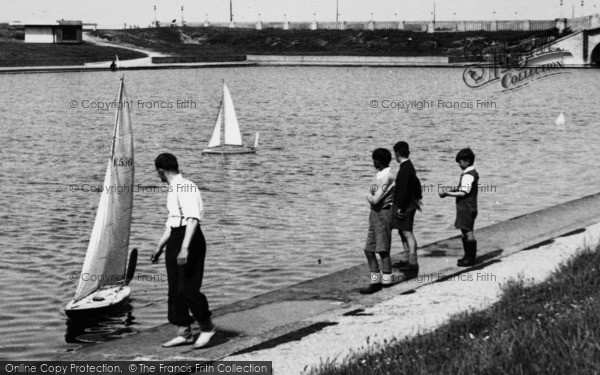 Photo of Fleetwood, Model Yachting Lake c.1955