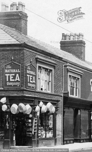 Photo of Fleetwood, Shop In West Street 1898