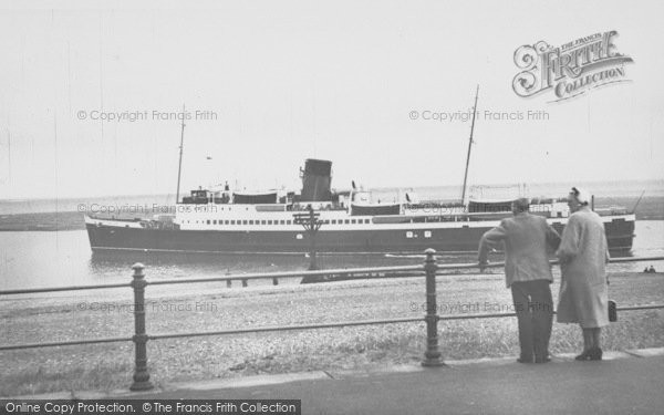 Photo of Fleetwood, The King Orry Leaving For The Isle Of Man c.1955
