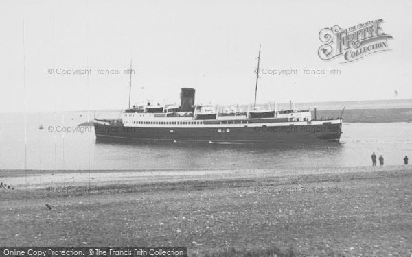 Photo of Fleetwood, The King Orry Leaving For The Isle Of Man c.1955
