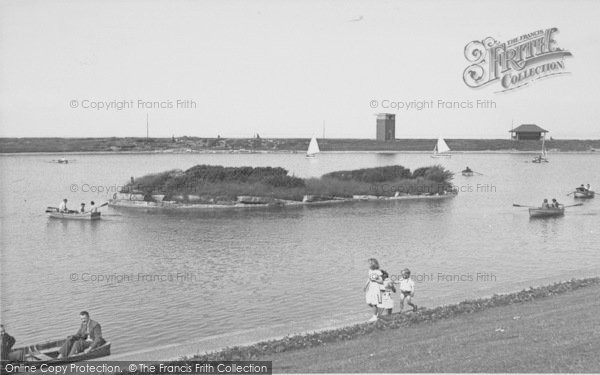 Photo of Fleetwood, The Marine Boating Lake c.1955