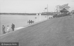The Marine Boating Lake c.1955, Fleetwood