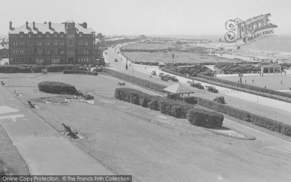 Photo of Fleetwood, The Promenade And Mount Hotel c.1950