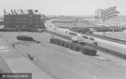 The Promenade And Mount Hotel c.1950, Fleetwood