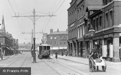 Tram And Handcart In East Street 1901, Fleetwood