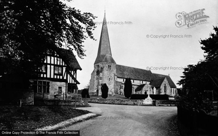 Photo of Fletching, Church Of St Andrew And St Mary c.1950