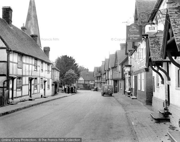 Photo of Fletching, The Street c.1950