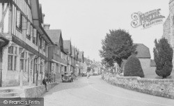 The Village From The Church c.1950, Fletching