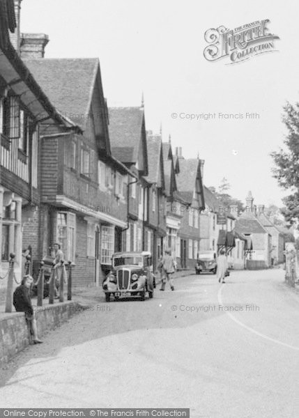 Photo of Fletching, The Village From The Church c.1950