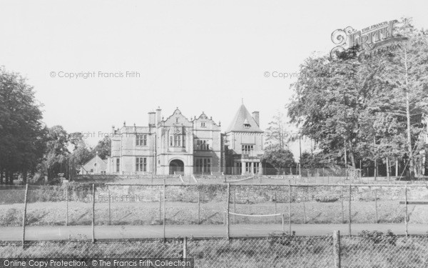 Photo of Flint, Cornist Hall And Tennis Courts c.1965