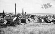 Courtaulds' Factory Chimneys c.1965, Flint