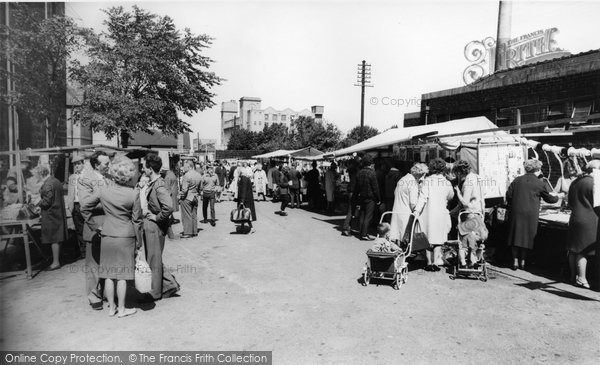 Photo of Flint, Market c.1965