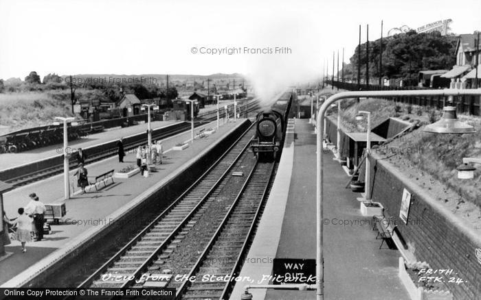 Photo of Flitwick, Station And Steam Train c.1960