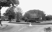 Flixton, Moorside Road, the Circle 1965
