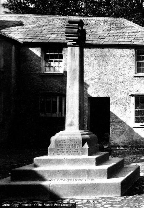 Photo of Flookburgh, Market Cross 1897