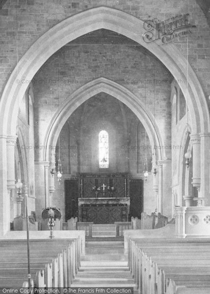 Photo of Flookburgh, The Church, Nave And Altar 1901