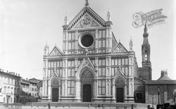 Basilica Di Santa Croce c.1900, Florence
