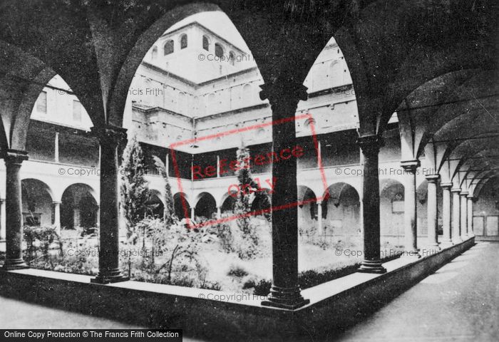 Photo of Florence, Basilica Of San Lorenzo, Cloister Of Laurentian Library c.1910