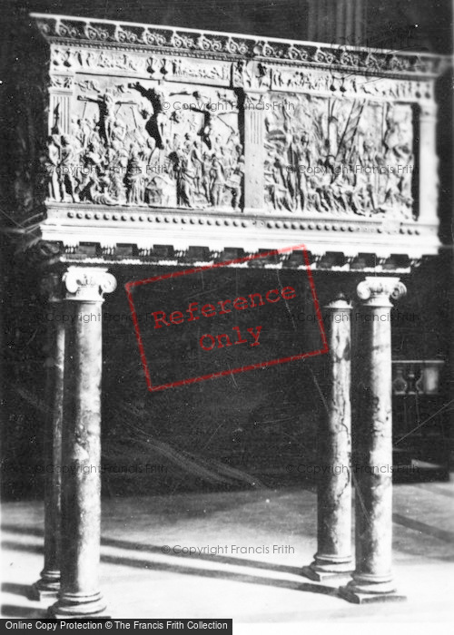 Photo of Florence, Basilica Of San Lorenzo, Pulpit Of Crucifixion c.1910