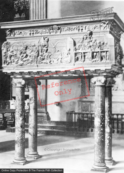 Photo of Florence, Basilica Of San Lorenzo, Pulpit Of Ressurection c.1910