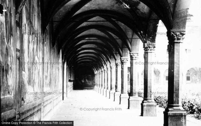 Photo of Florence, Cloisters, Santa Maria Novella c.1890
