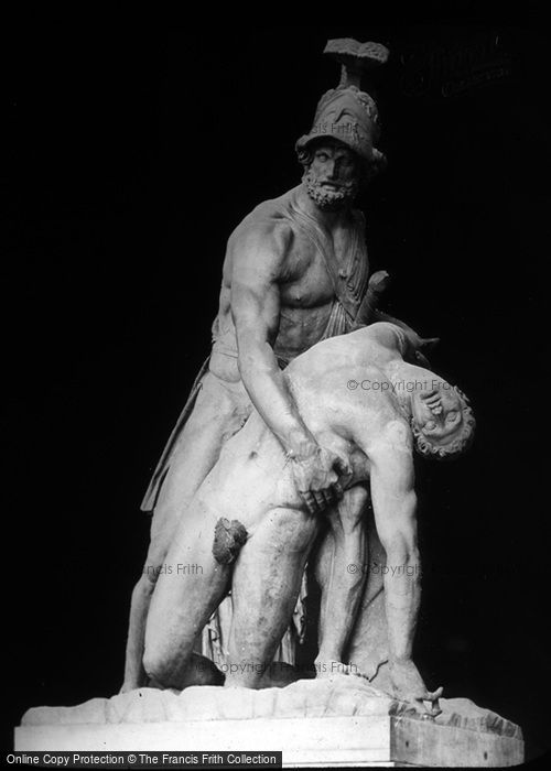 Photo of Florence, Loggia Dei Lanzi, Achilles With Dead Body c.1865