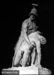Loggia Dei Lanzi, Achilles With Dead Body c.1865, Florence