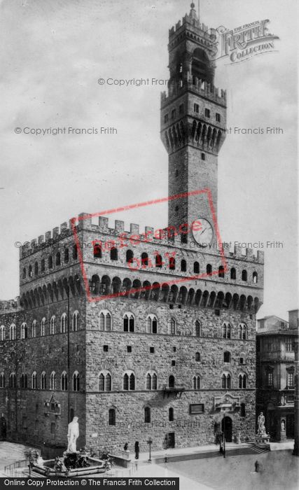 Photo of Florence, Palazzo Vecchio c.1910
