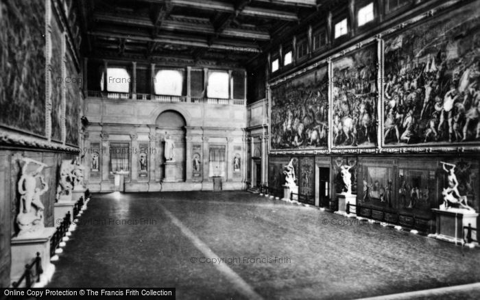 Photo of Florence, Palazzo Vecchio, Salone Dei Cinquecento c.1910
