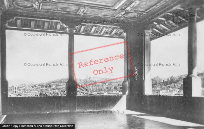Photo of Florence, Palazzo Vecchio, Terrace Of Saturn c.1910