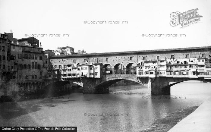 Photo of Florence, Ponte Vecchio c.1890