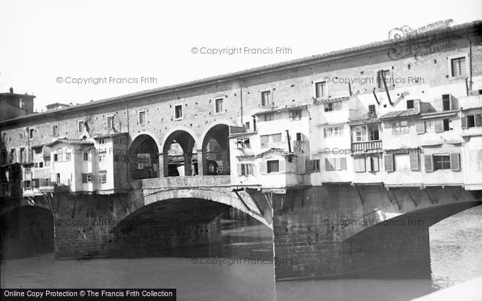Photo of Florence, Ponte Vecchio c.1900