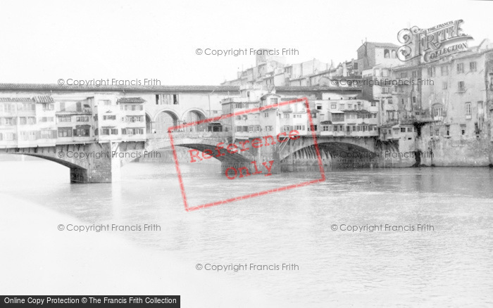Photo of Florence, Ponte Vecchio c.1910