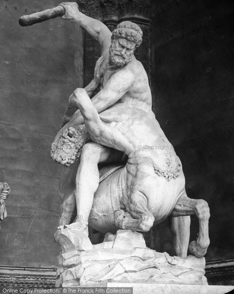 Photo of Florence, Sculpture, Hercules Slaying The Centaur c.1865