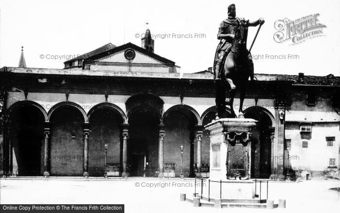 Photo of Florence, Statue Of Ferdinando I De' Medici c.1890