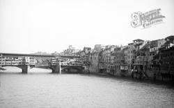 The Arno River c.1900, Florence